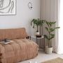 Fold Velvet 2 Sofa bed 2-seater Camel 4