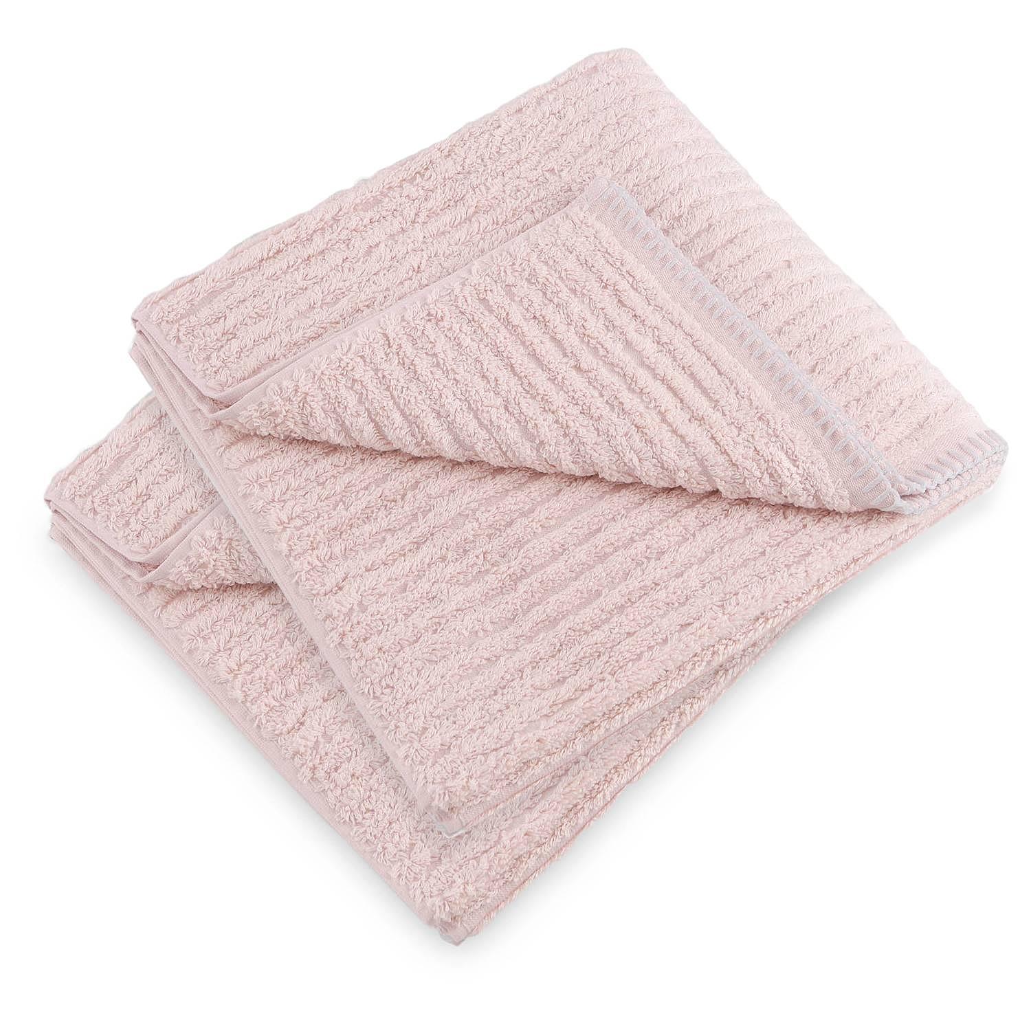 2x Strandtuch Bamboo Frottee Rosa 0
