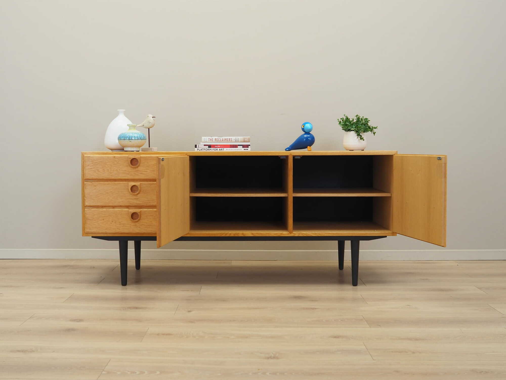 Sideboard Holz Beige 1970er Jahre 3