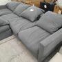 Flayr Sofa Webstoff Schiefergrau 2