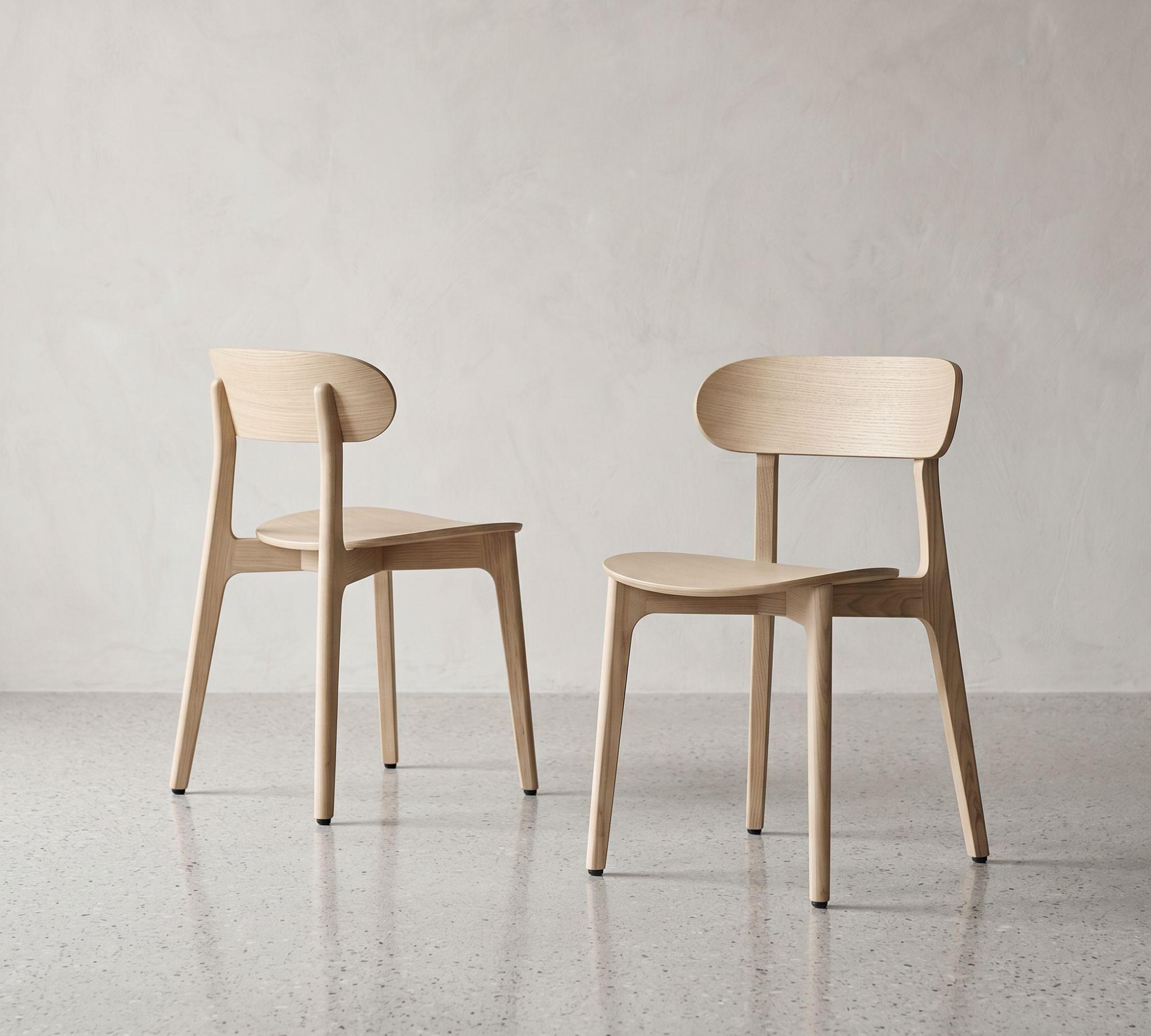 2x Gem Chair Wood Natural 1