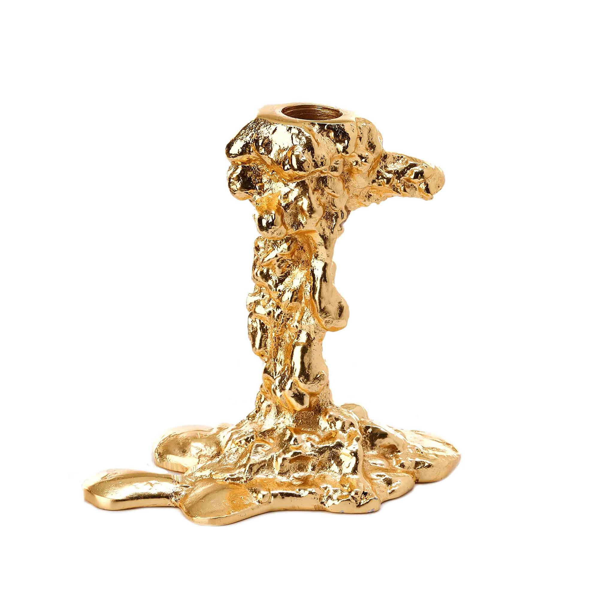 Drip Kerzenhalter Gold 1