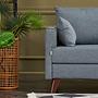 Bella Sofa 3-Sitzer Blau 4