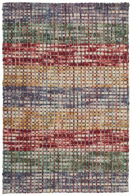 Lima Teppich Wolle Mehrfarbig 80 x 150 cm 0