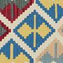 Kilim Gashgai Teppich Wolle Mehrfarbig 3