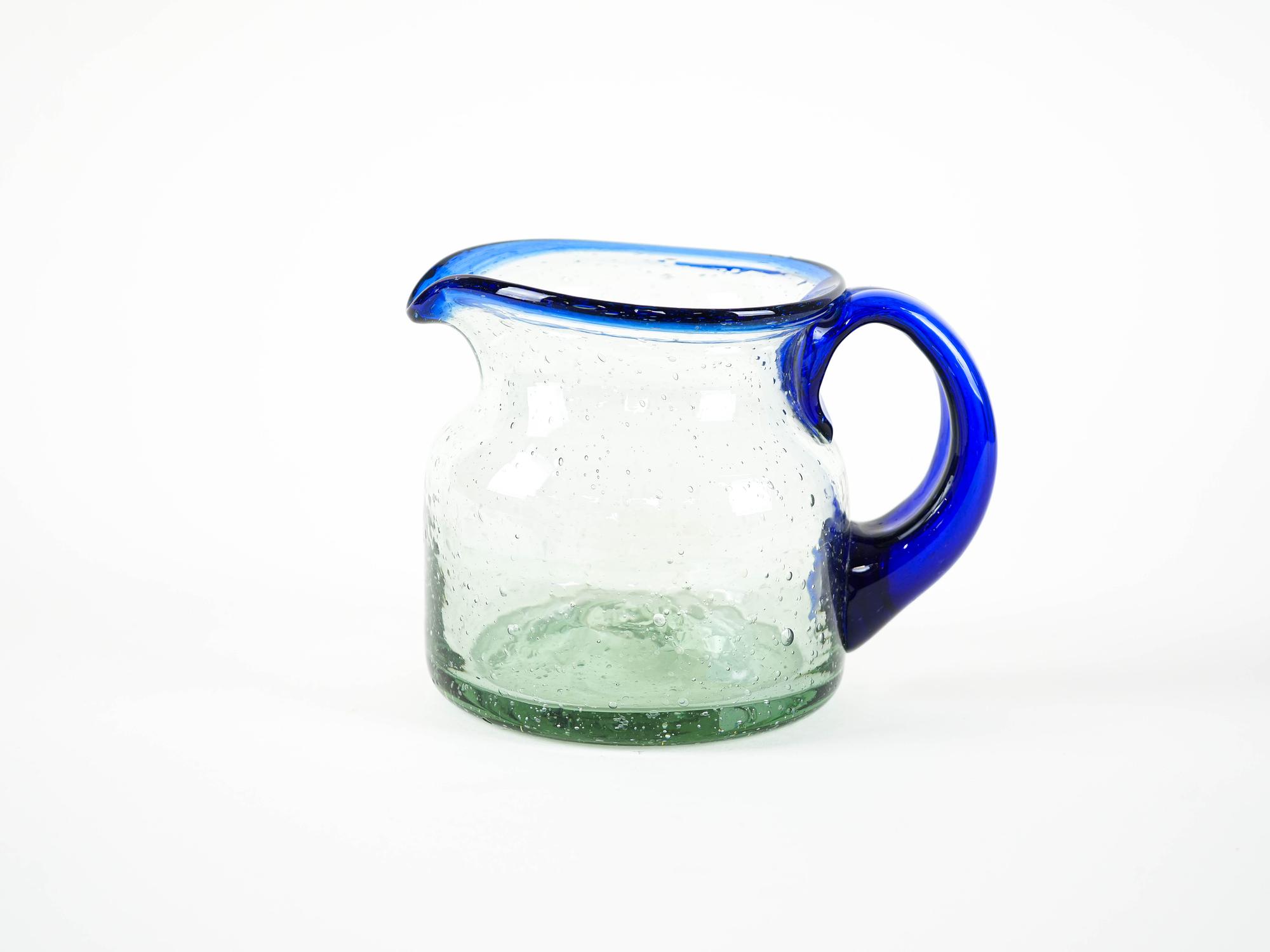 Milk jug glass 1970s 3