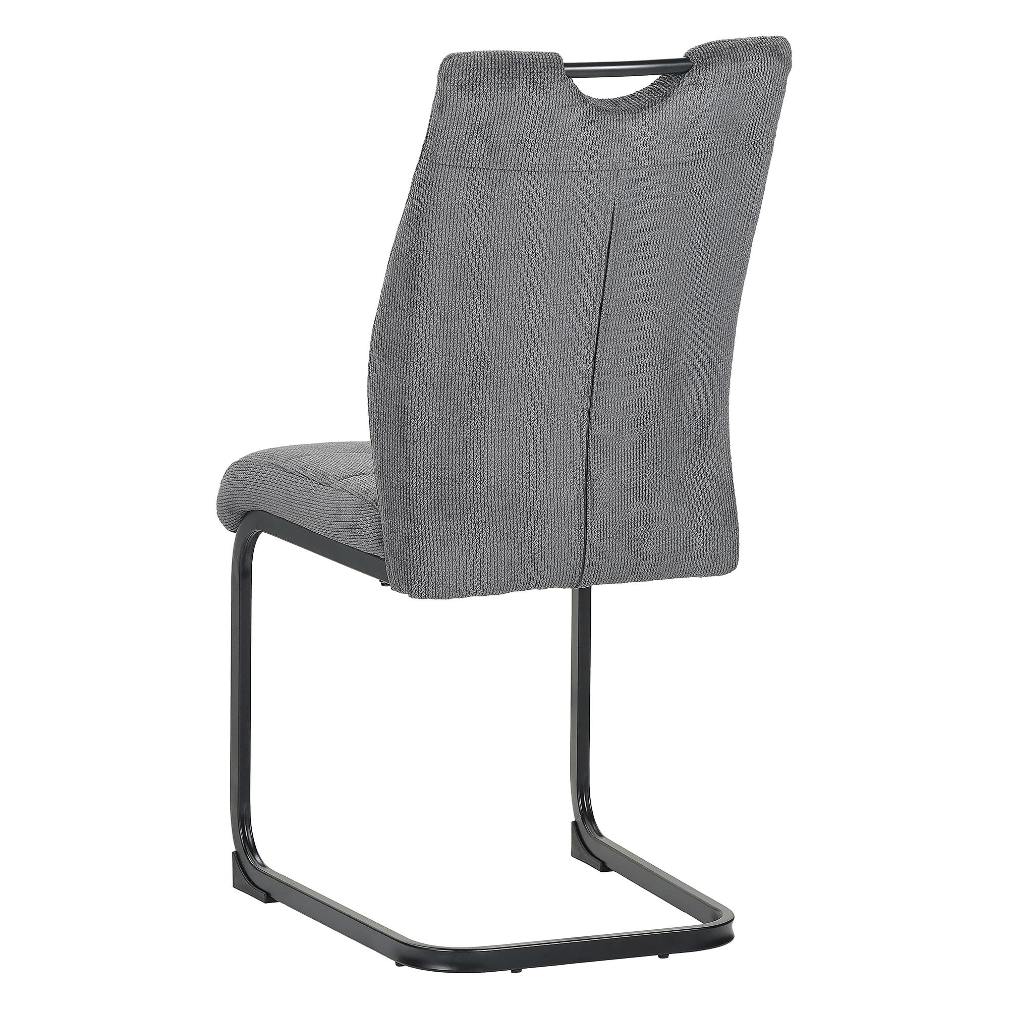 Konity Cantilever Chairs Set of 4 Grey 4