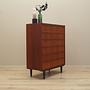 Chest of drawers Teak wood 1970s 5
