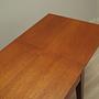 Vintage desk teak brown 1970s 13