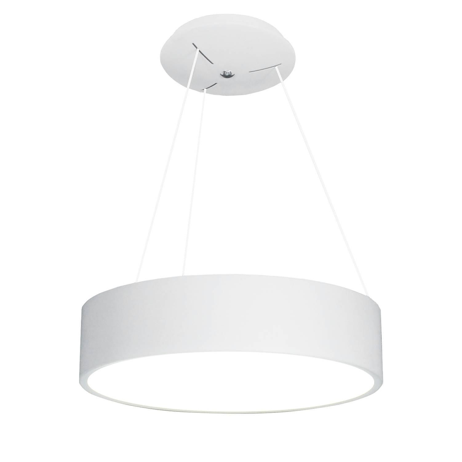 LED pendant lamp Carla Acrylic glass Stainless steel White 4