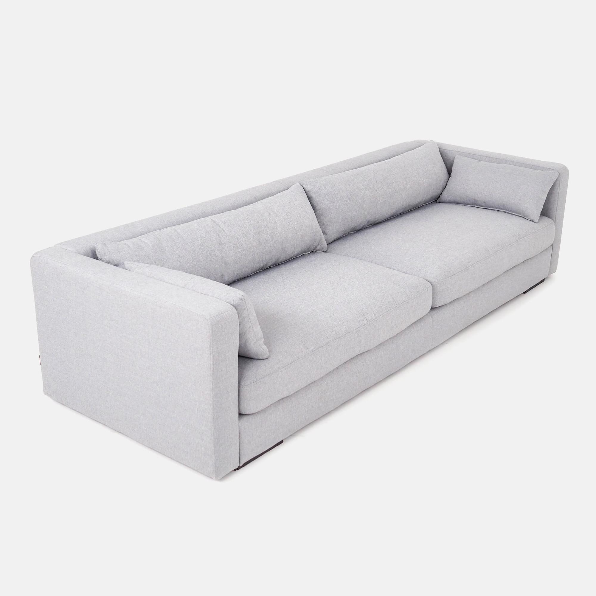 Stockholm Sofa 4-Sitzer Grau 3