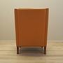 Armchair Leather Orange 1970s 5