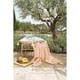 Plaid Tanea Decke Baumwolle Apricot 2