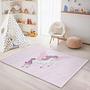 Magical Unicorn Kids Rug Multicolored 100x200 cm 1