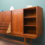 Sideboard vintage in teak marrone anni '60 4