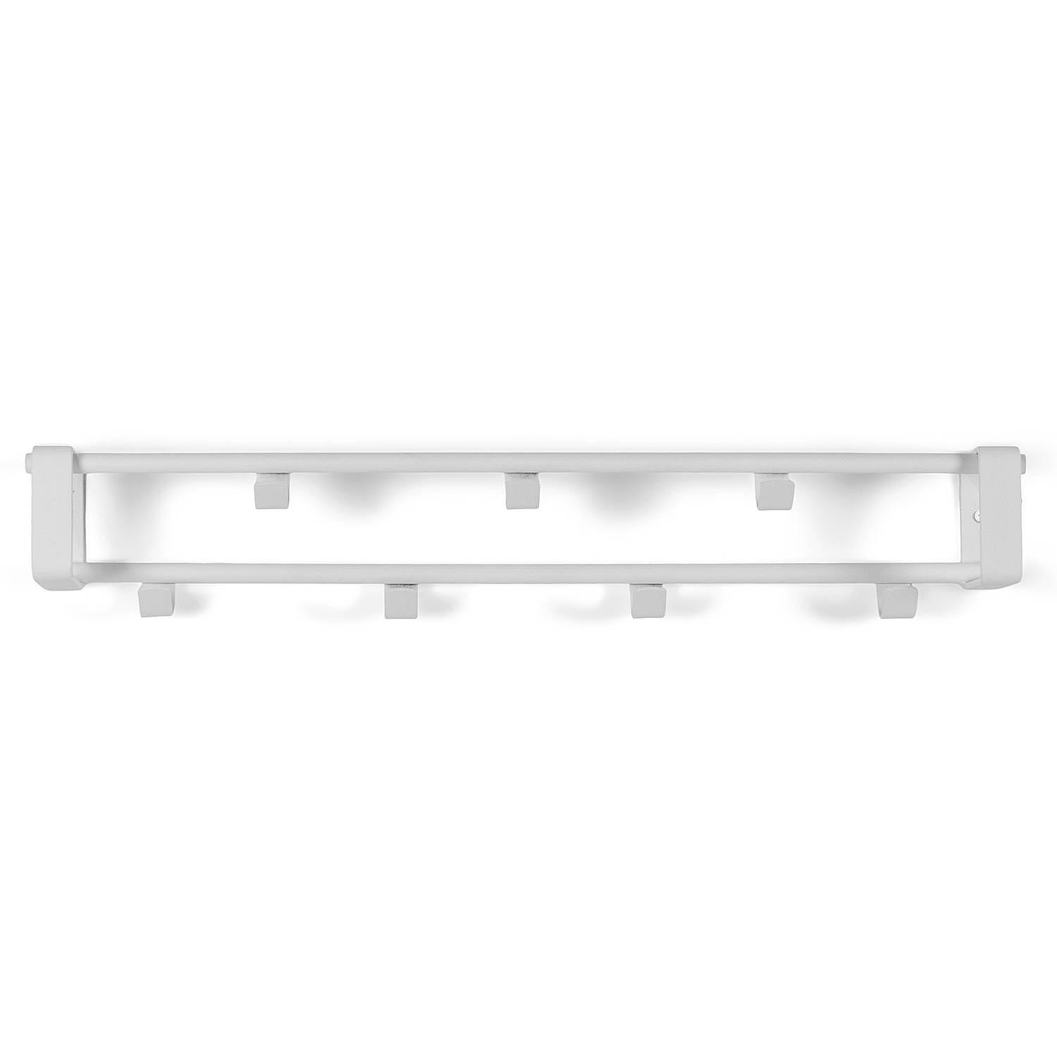 Wandgarderobe Welbeck I Metall Weiß 3