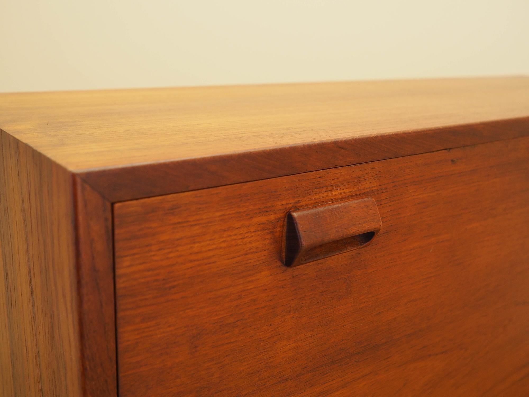 Teak secretary desk 11