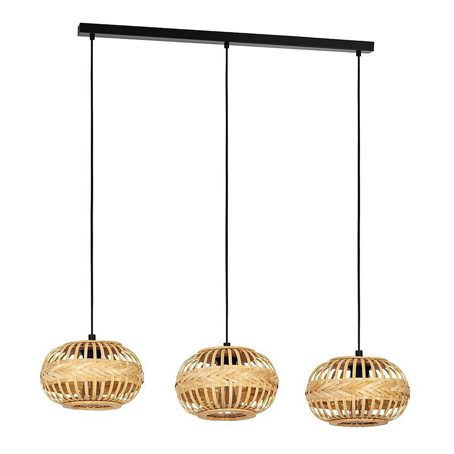 Amsfield Type A Pendant Lamp Steel 3-flame 3