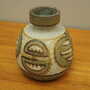 Vintage Vase Ceramic Multicolored 1970s 4