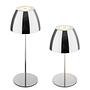 Serina LED Battery Table Lamp Chrome 1
