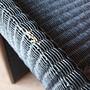 2x Sessel & Beistelltisch Rattan Schwarz 6
