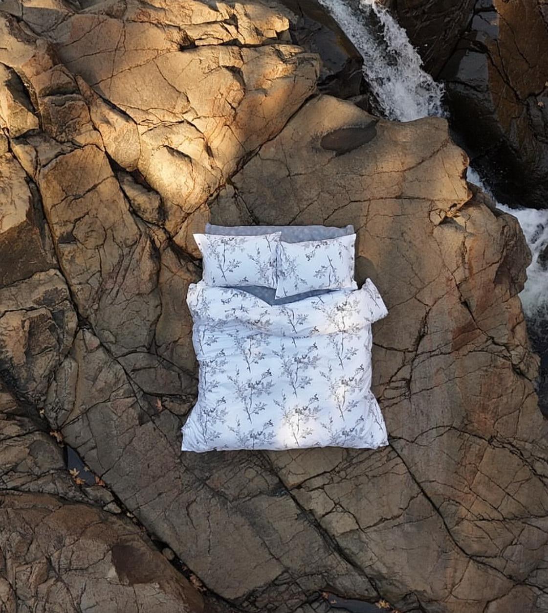 Bettwäsche-Set 6-tlg. 100% Premium-Baumwolle 140x200cm 4