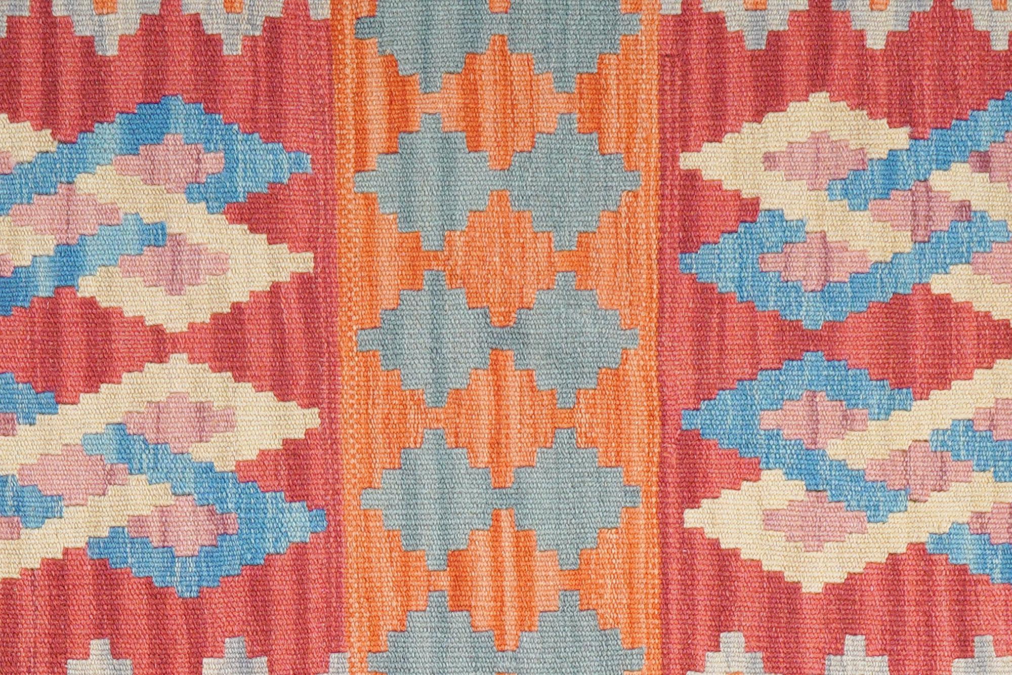 Tappeto Kilim Gashgai Lana Multicolore 3