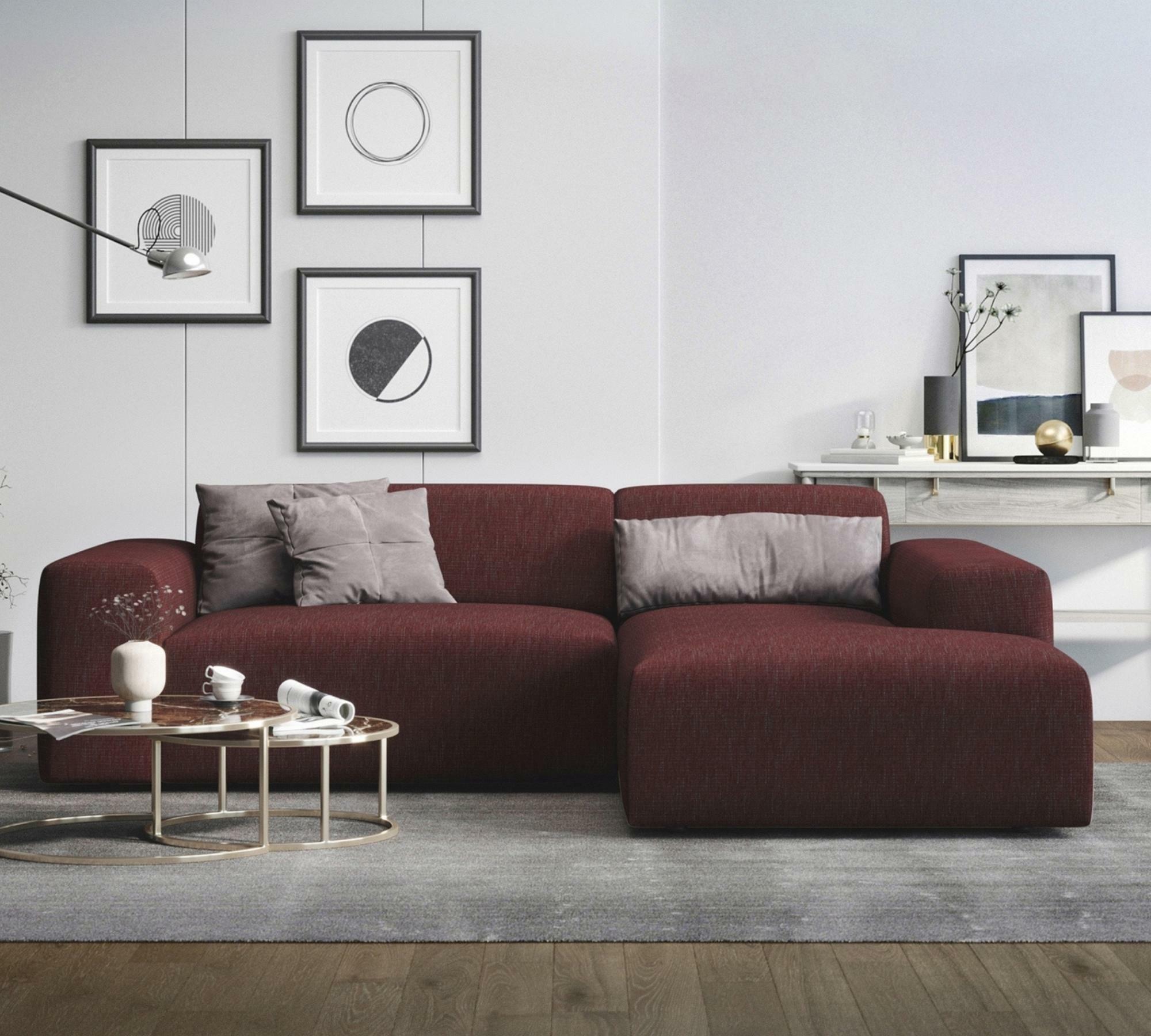 2-Sitzer Karen Récamiere Rechts Rot 0