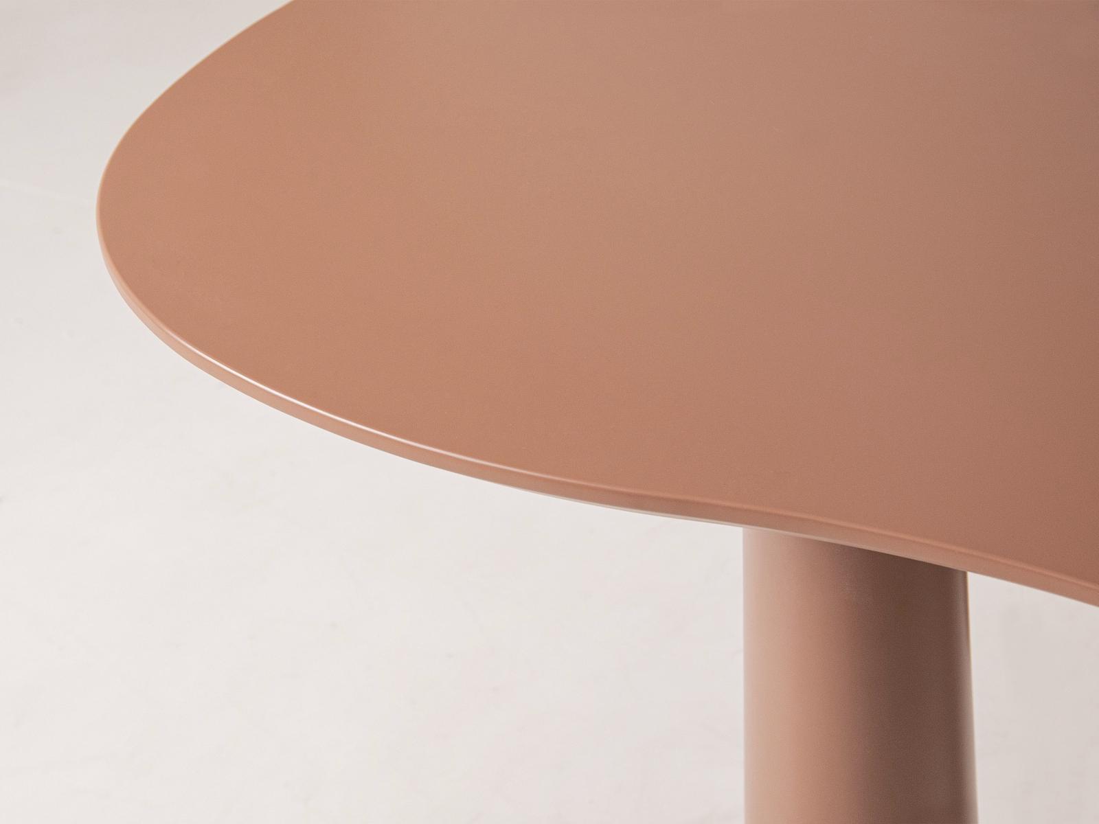 Pablo Dining Table 8-Seater Brown Amber 4