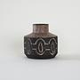 Vaso in ceramica marrone 2
