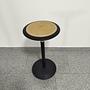 Stitz Leaning Stool Steel Black Brown 1