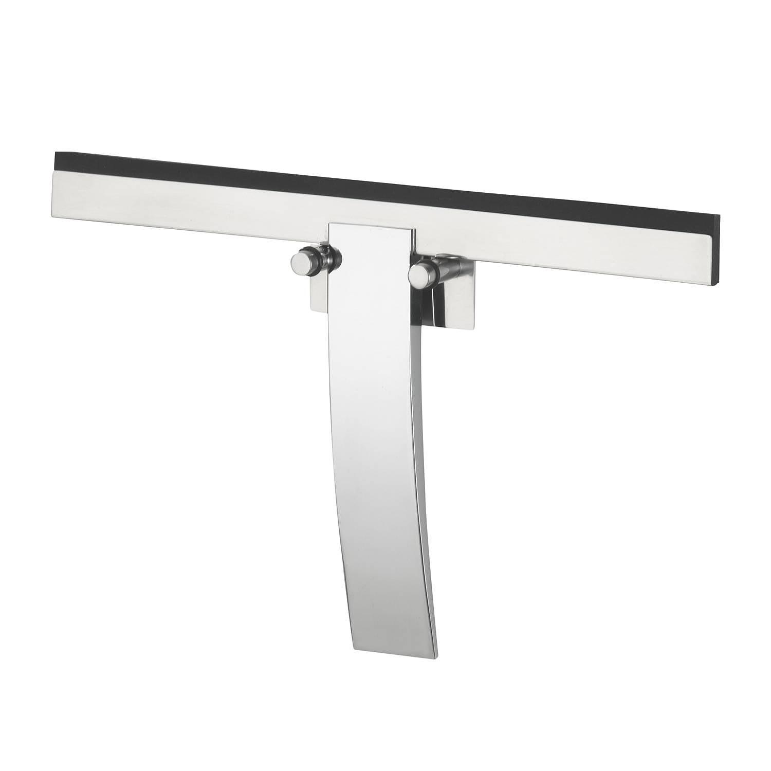 Gela Badezimmerwischer Silber Zink 24x16cm 1