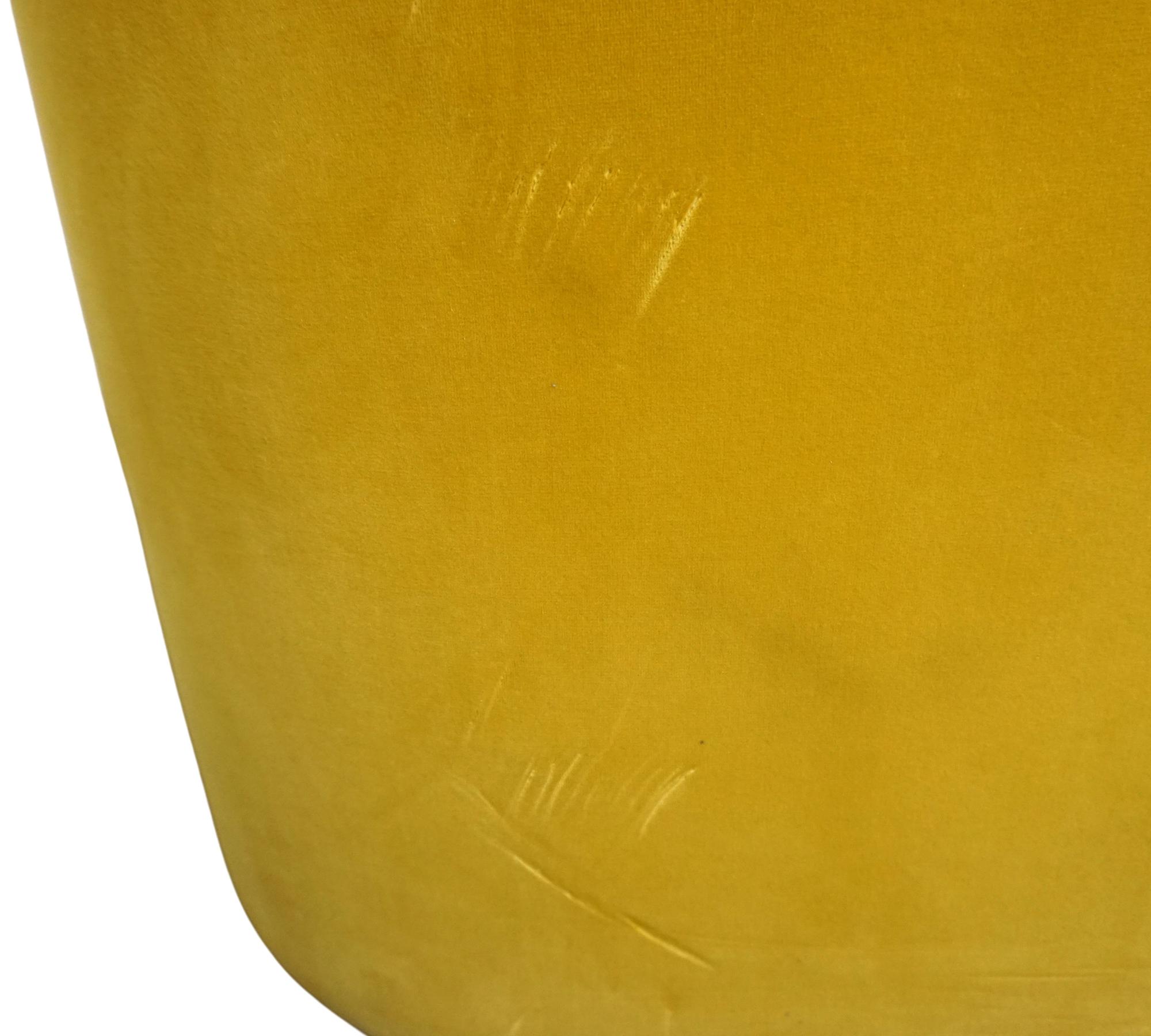 Loafer SC23 Sessel Samt Gelb 7