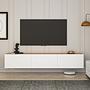 TV stand White Atlantic pine 1