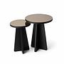 Luna Side table Set of 2 Black 4