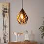Pendant lamp Carlton III Steel 1-light 3