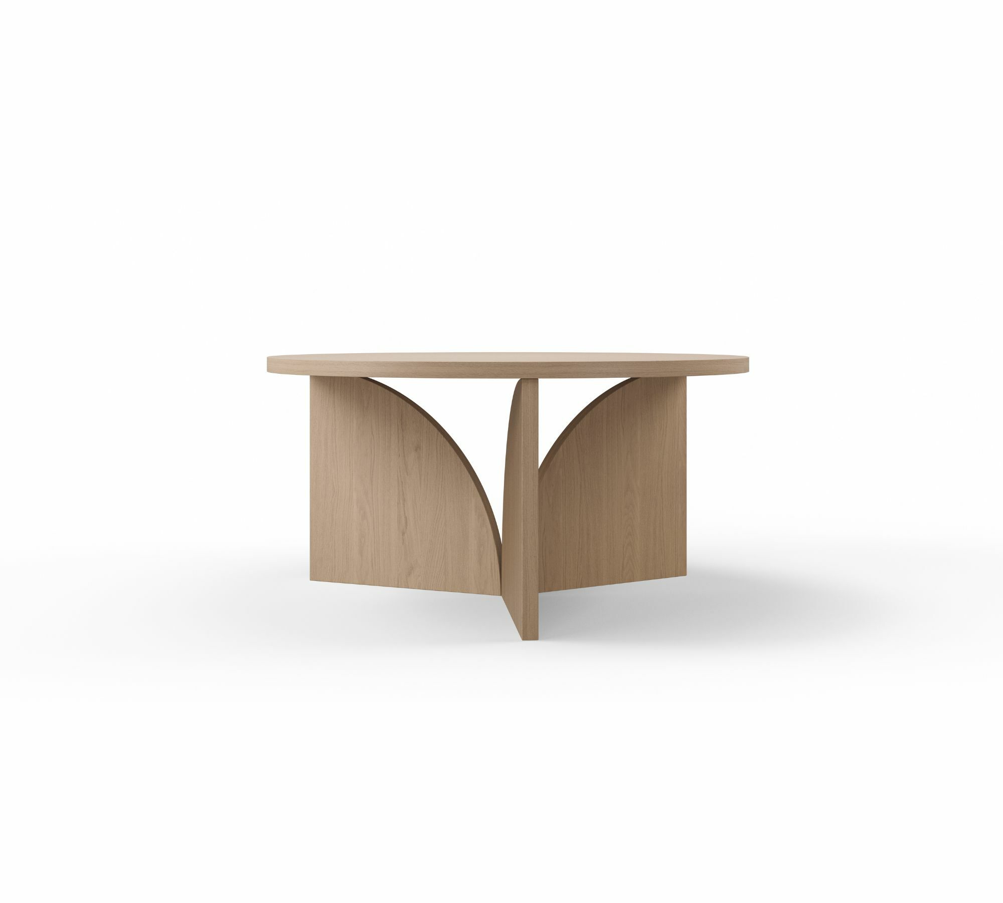 Cece Couchtisch Oak Ø 70 cm 1