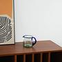 Milk jug glass 1970s 1