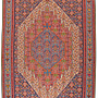 Kilim Senneh Teppich Braun 0