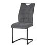 Konity Cantilever Chairs Set of 4 Grey 1