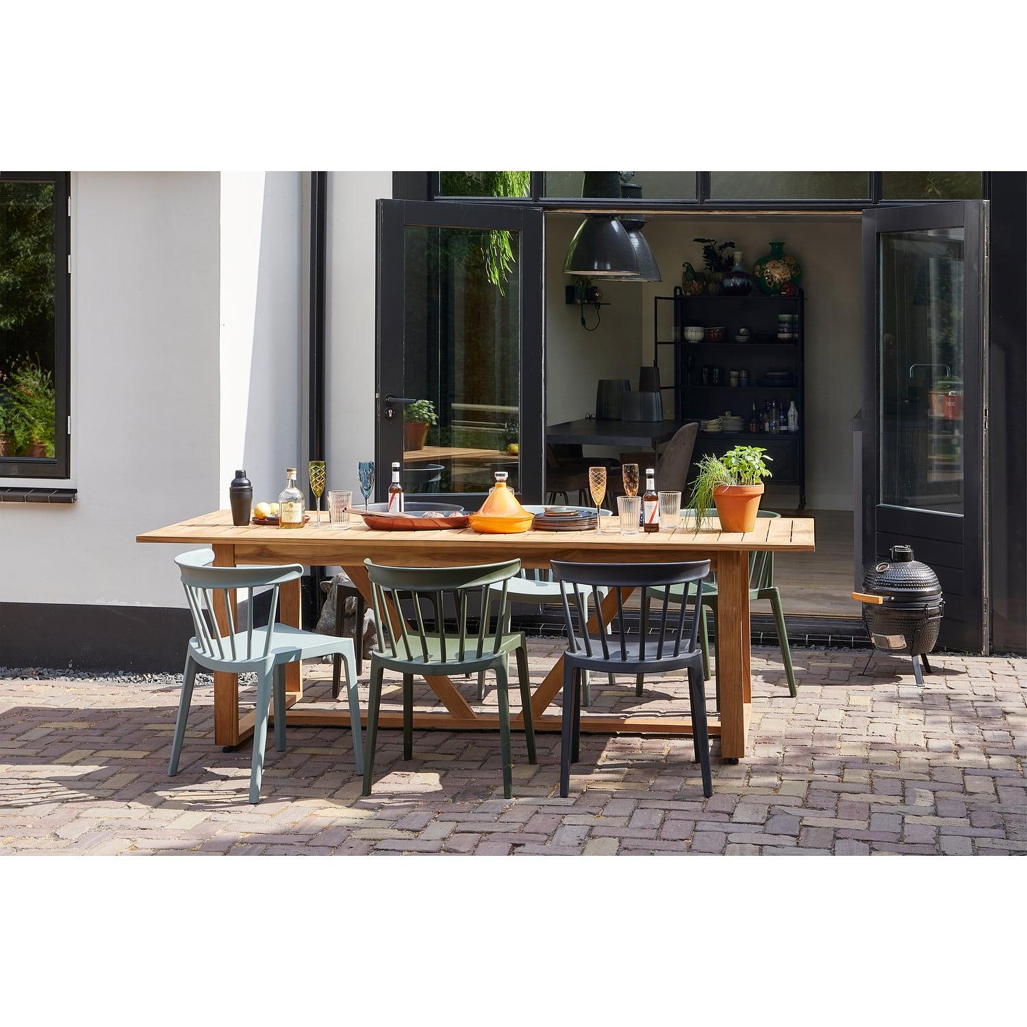 Beaver Garten Esstisch Teakholz 2