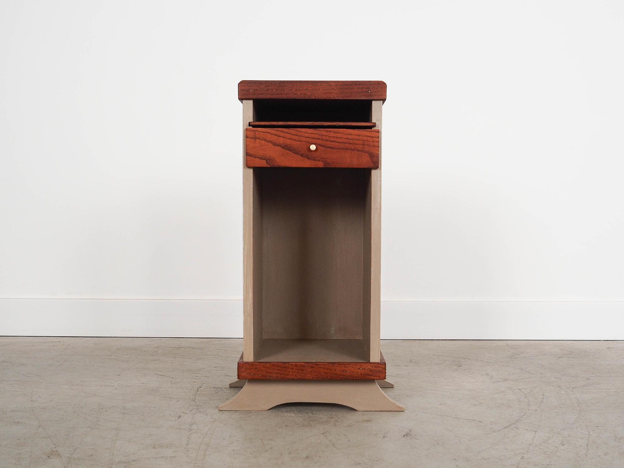 Oak cabinet Brown 1960s 1