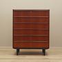 Chest of drawers Teak wood 1970s 1