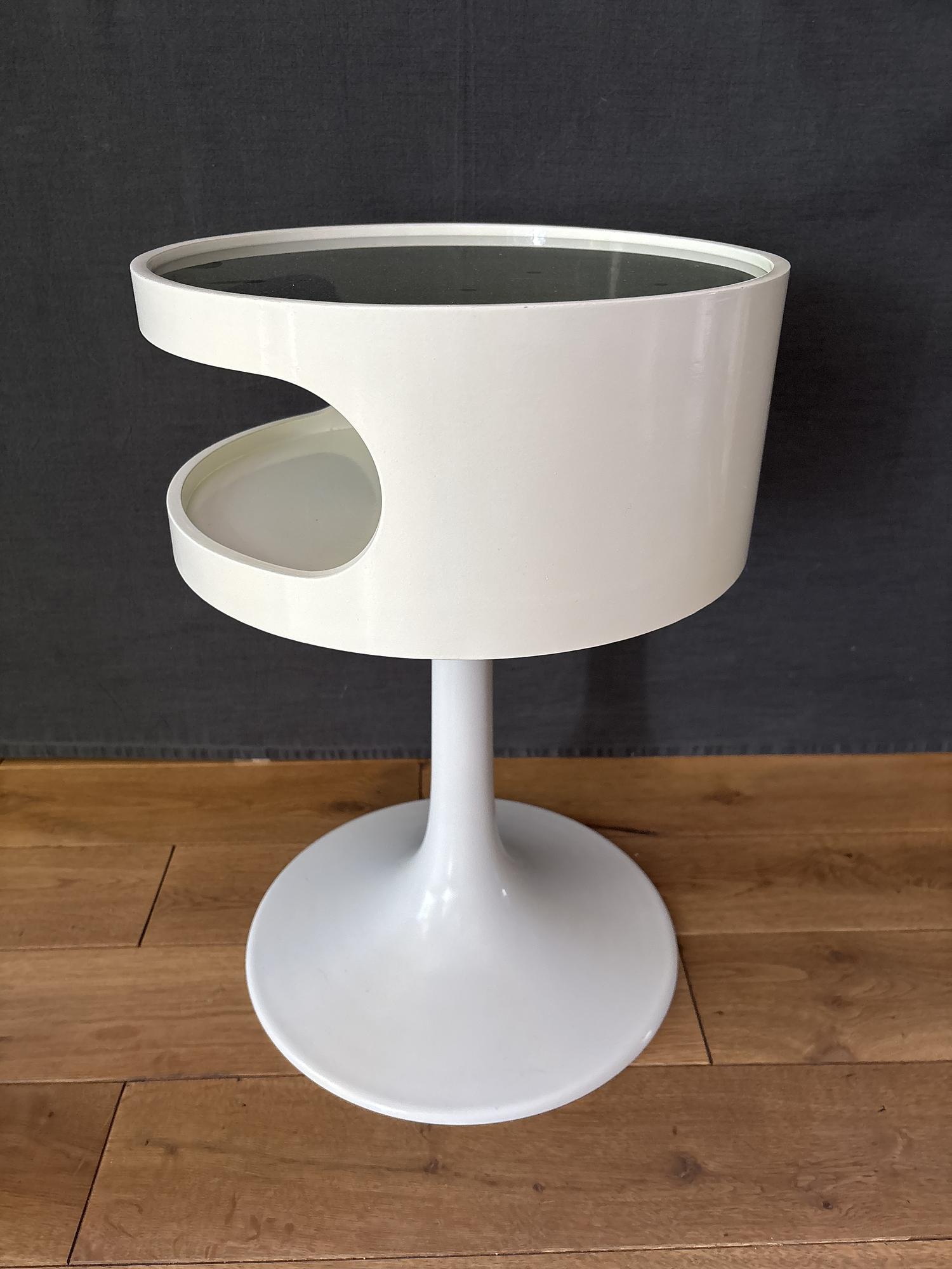 Space Age Luna Beistelltisch 33cm 3