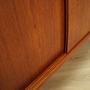 Vintage Sideboard Teak wood Brown 1970s 13
