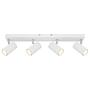 Ceiling spotlight Robby 4-light iron white 1
