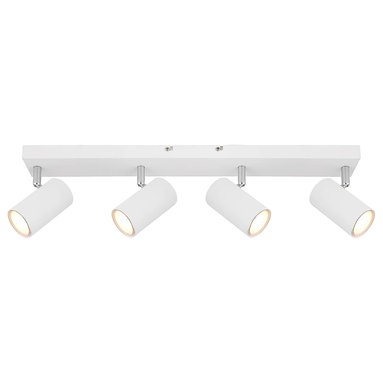 Ceiling spotlight Robby 4-light iron white 1