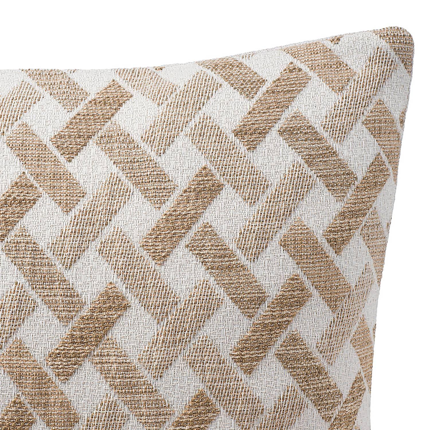 Dacapo Pillowcase Polyester Taupe 50 x 50 cm 2