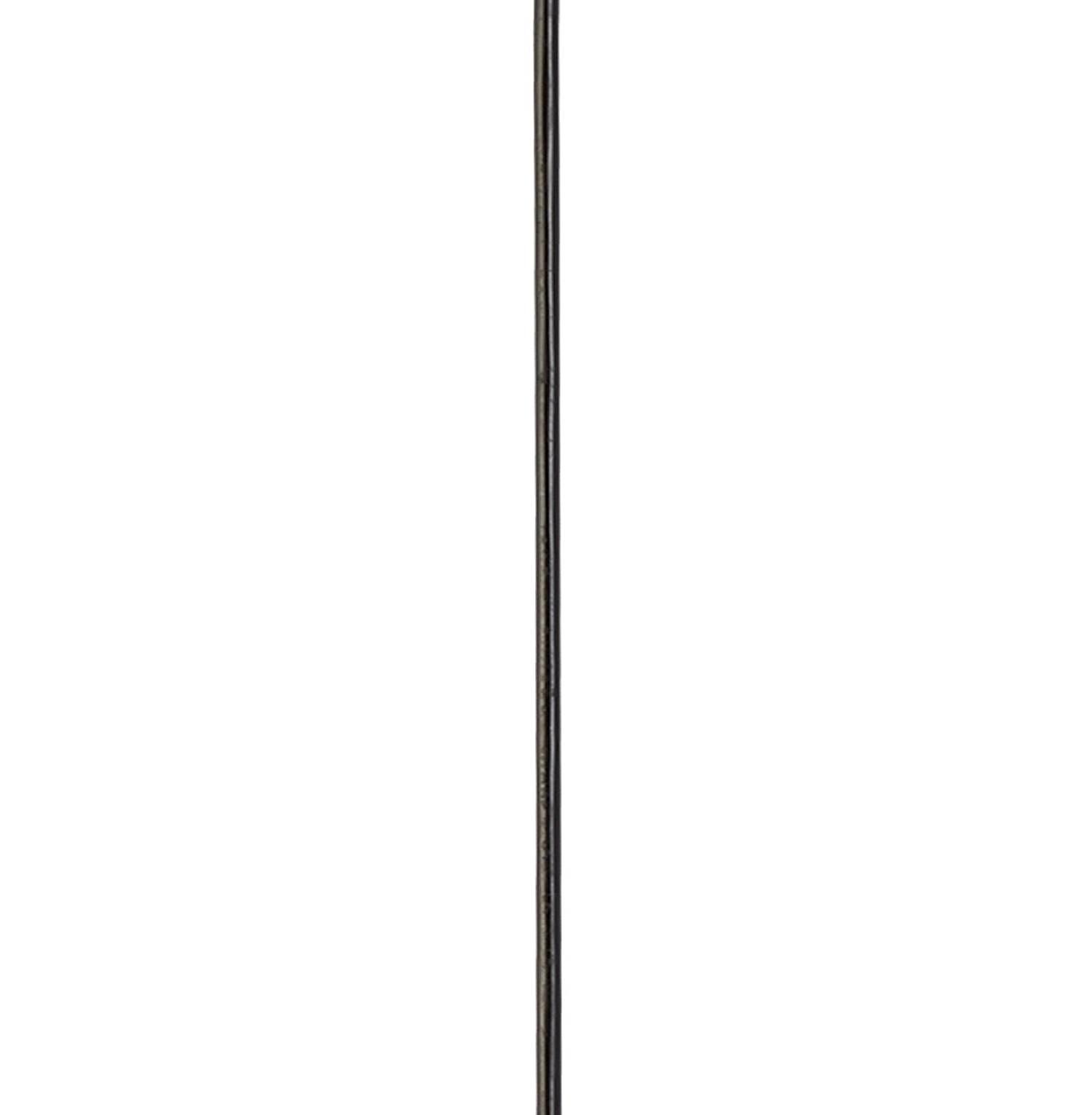 Squiggle Pendant Lamp Steel Black 1-light 3