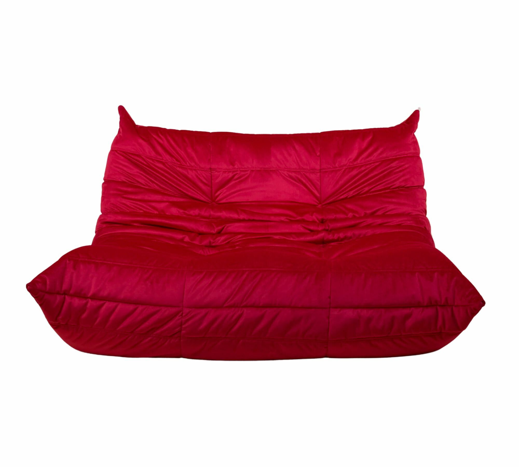 Togo Sofa 2-Sitzer Ligne Roset Rot 1